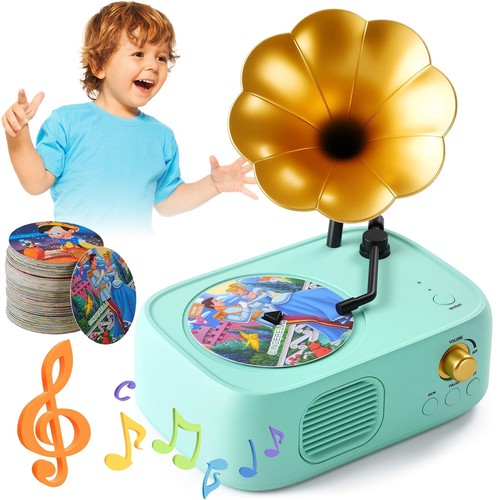 Kinder phonograph mit discs - 96,