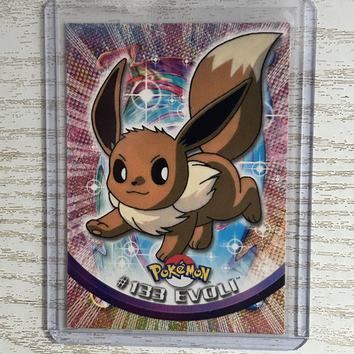 Pokemon topps 133 eevee - topps, eevee/evoli