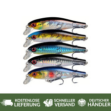 5x Wobbler Köder 8.5cm 9g