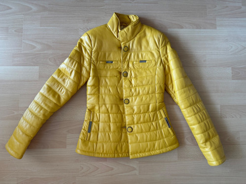 Damen leder jacke von giorgio - jacke,