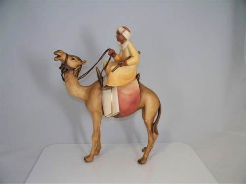 Holz krippenfiguren set kamel - holz,