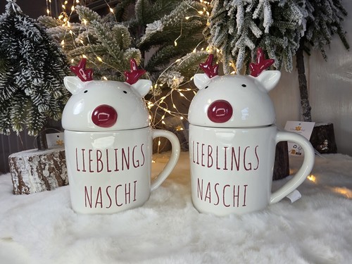 Tasse elch hirsch - elch, weiß