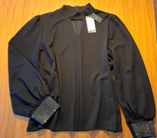 monari Bluse festlich schwarz