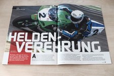 PS Sport Motorrad 08/2015 Kawasaki ZXR 750 RR in einer seltenen Vorstellung auf