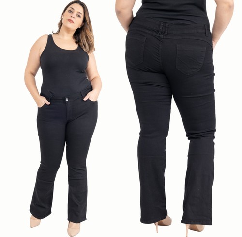 Damen bootcut jeans - bootcut,