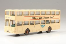 H0 Wiking 730 MAN BVG Doppeldecker Bus   Schmutz/Kratz/Mängel o. OVP