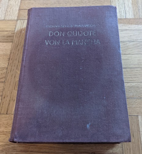 Cervantes don quixote von la - -,