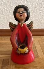 Original Bozner Engel 17 cm rotes Kleid Thun Bozen Italy