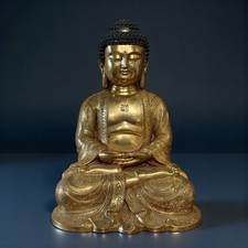 Amitabha Buddha Bronze Figur