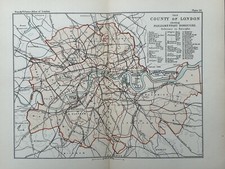 1900 Parlamentskarte von