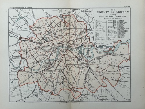 1900 parlamentskarte von - 1900,