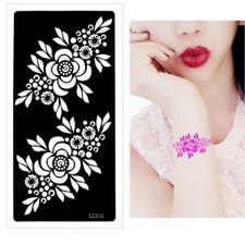 Henna Tattoo Schablone