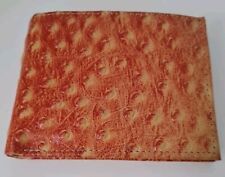 Herren Portmonnaie, Geldbörse, echtes Straußenleder