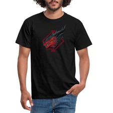 Dungeon & Dragons DND Drachenkopf Männer T-Shirt