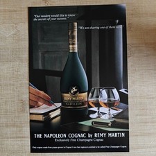 Remy Martin Napoleon 1988 Vintage Werbung Anzeige Reklame Advertising Ads Adv 
