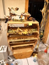 weinregal holz In Weinfass Form 