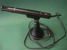 Mikrophon klein Ständer Tischstativ mit Kabel + Stecker.