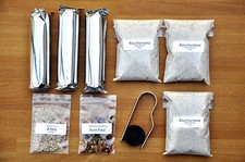 Räucherzubehör  Räucherkohle  Räuchersand  Kohlenzange  Räucherset Weihrauch
