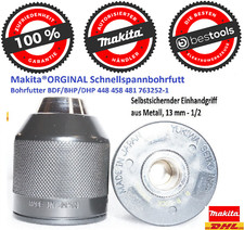 Makita®ORGINAL Schnellspannbohrfutt Bohrfutter BDF/BHP/DHP 448 458 481 763252-1⭐