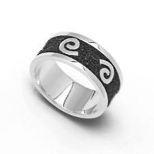 UVP 79,90€ DUR Schmuck Ring LAVASPIRALE Lavasand, Silber 925/- (R4523)