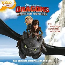 Dragons - die Reiter von Berk: Folge 1 - Die Drachen-Akademie - Das Original-Hör