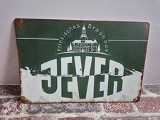 JEVER Bier Schild Blechschild