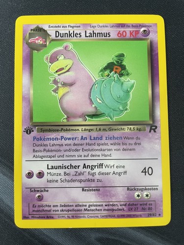 Pokémon dunkles lahmus - lahmus, 1