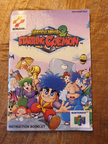 N64 nintendo mystical ninja - n64,
