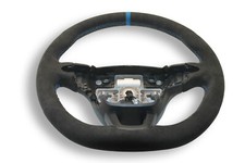 FORD FOCUS ST/RS MK3 ALCANTARA 12UHR BLAU LENKRAD NEUBEZIEHEN NEU BEZIEHEN