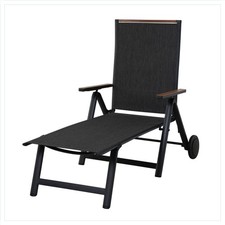 Elegante Klappbare Gartenliege