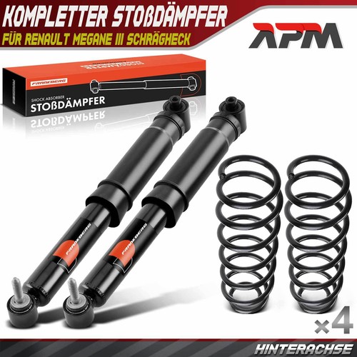 Komplett stoßdämpfer - 4x,