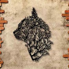 Katze Knospe Kopf Metall