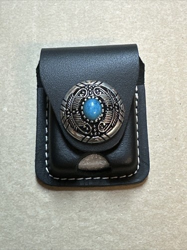 Für zippo etui schwarz feder - etui,