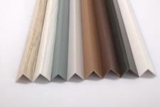 2m Winkelleiste PVC Winkelprofile Leisten stoßfest Kunststoffwinkelprofil Ecken