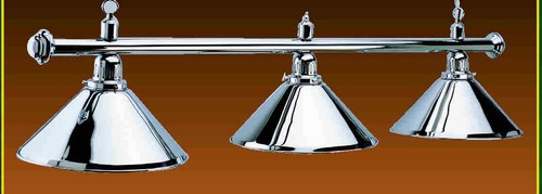 Billardtisch licht chrom - licht,