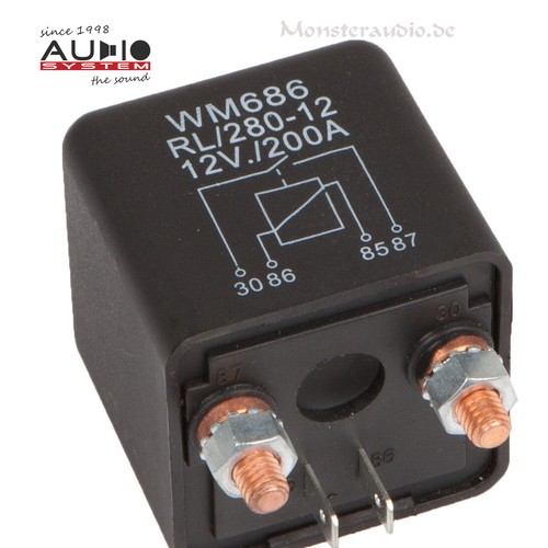 Audio system relay 200a - system,