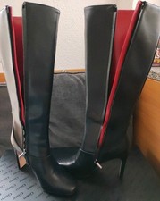 Stiefel 40 veganes Leder