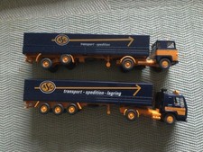 Wiking 1:87 Konvolut Lkw 2verschiedene Sattelzüge Sattelschlepper ASG Spedition