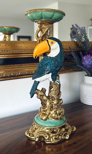 Kerzenleuchter barock tukan - kerzenleuchter,