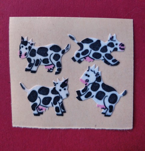 Fuzzy stoffsticker kühe - ☘️fuzzy,