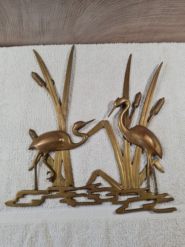 Kraniche alter messing wand - alter,