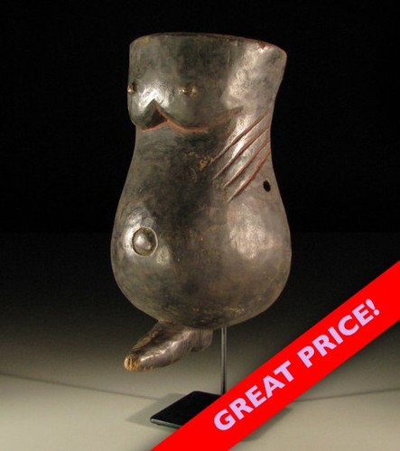 Yoruba belly mask - yoruba, nigeria
