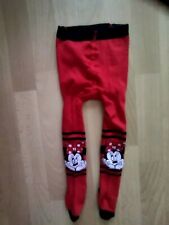 W.NEU Disney Baby   Strumpfhose 86-92 Strümpfe Mädchen Rot 