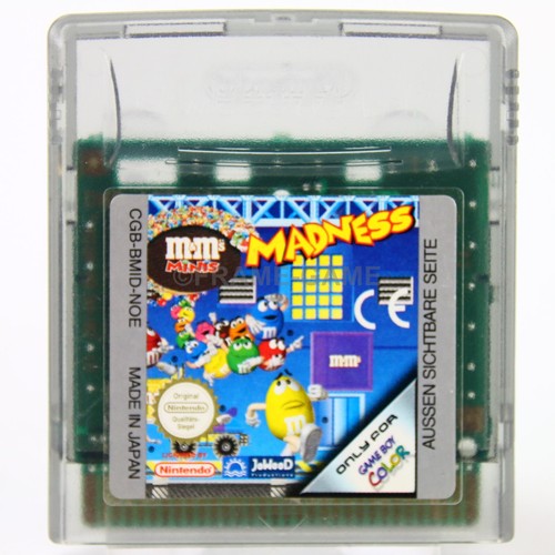 Nintendo gameboy color - nintendo, m&m
