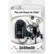 AKKU KABEL XBOX360 SCHWARZ