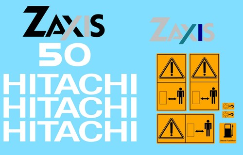 Hitachi zaxis mini bagger - hitachi,
