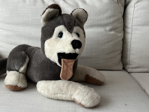 Stoff hund husky - stoff-, hund-husky-stofftier