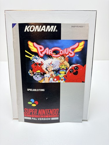Parodius snes spielanleitung - snes,