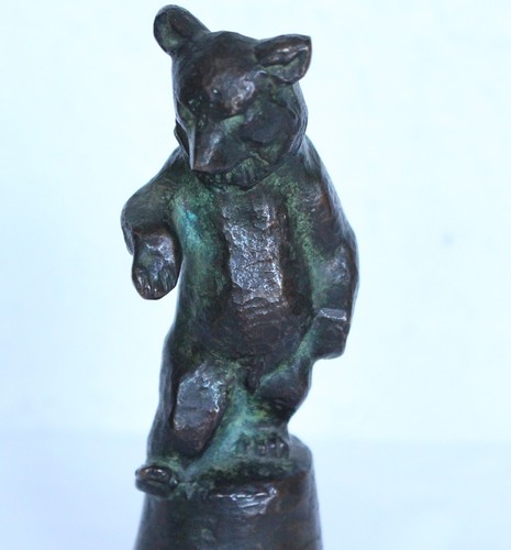 Dekorativer bronzebär von - dekorativer,