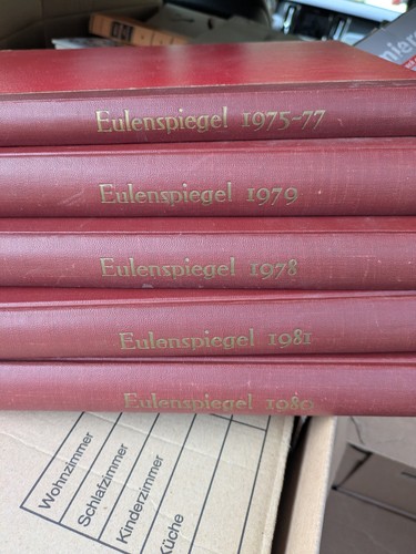 Eulenspiegel hefte 1975 - hefte, bis